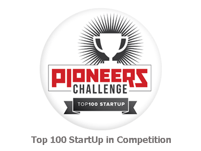 Pioneers Challenge, Winner Top 100 Startup Snaptivity